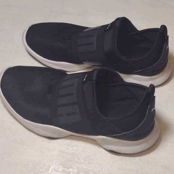 Puma shoes women black size 7 - Picture 4 of 8